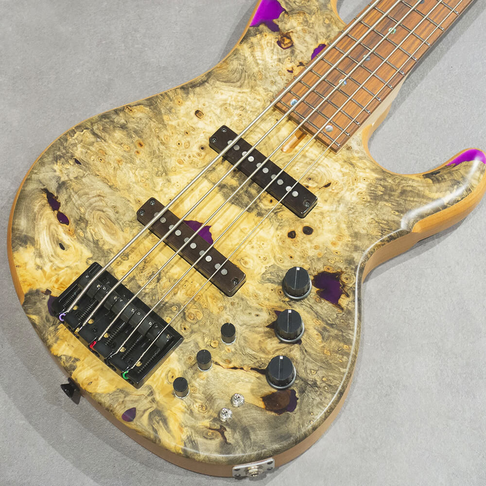 dragonfly CS5/345 Custom Buckeye Burl/Alder Purple Resin