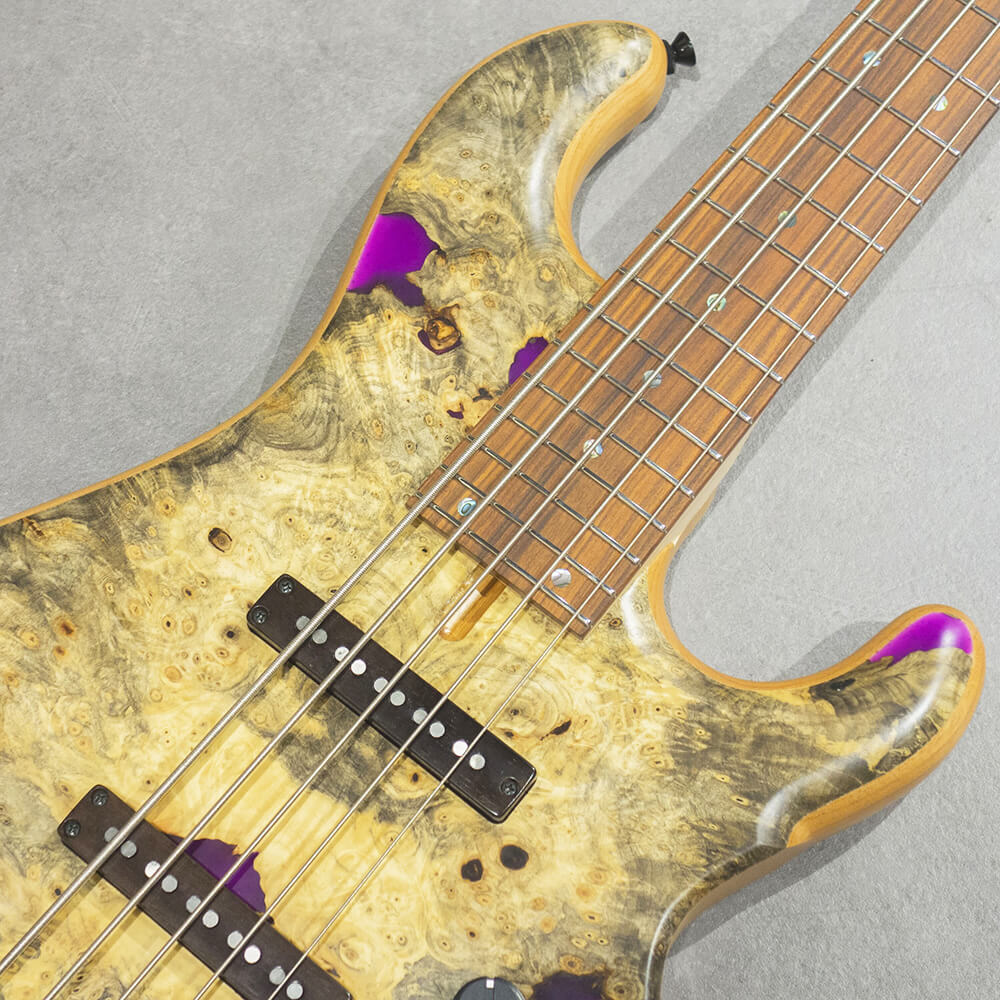 dragonfly CS5/345 Custom Buckeye Burl/Alder Purple Resin
