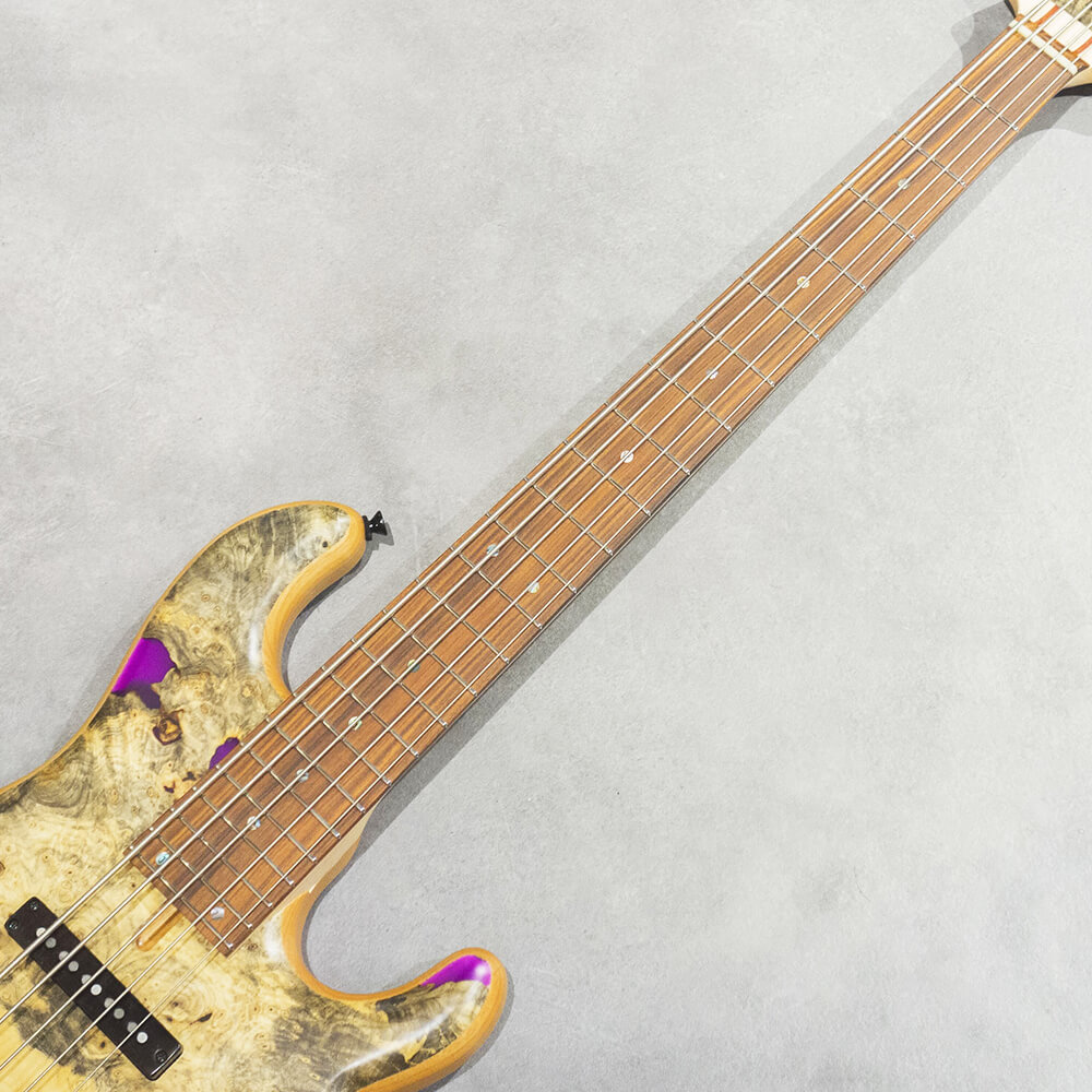 dragonfly CS5/345 Custom Buckeye Burl/Alder Purple Resin
