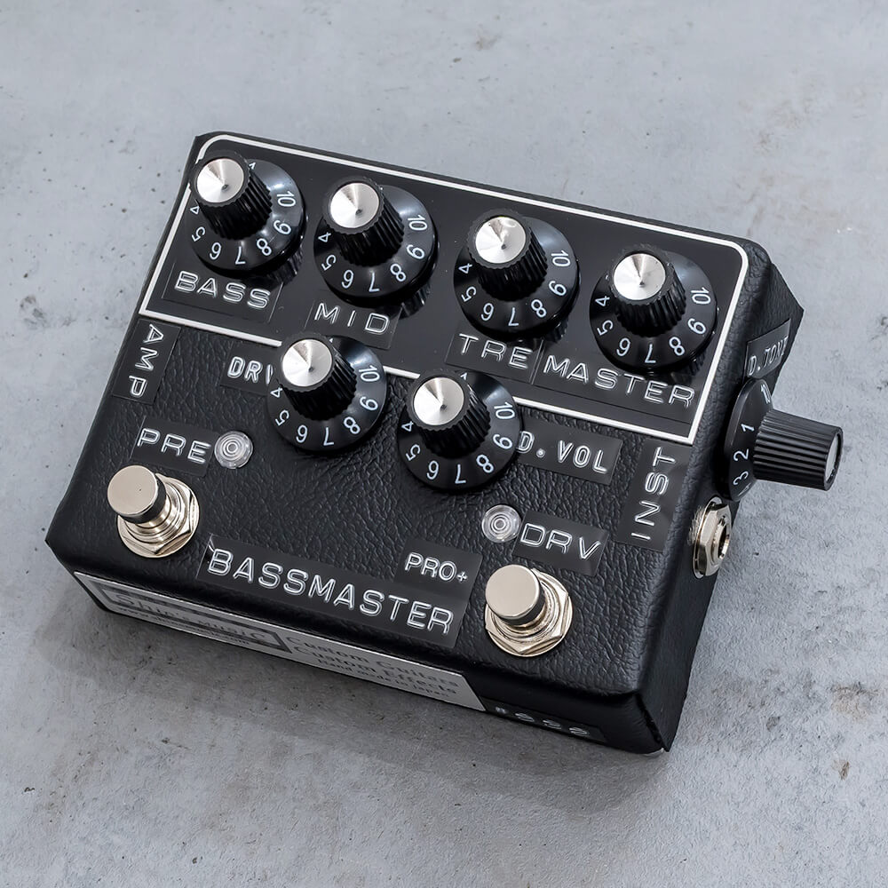 Shin's Music Bass Master Preamp pro+カスタム Shin's Music Bass Master Preamp Pro【カスタマイズを施した