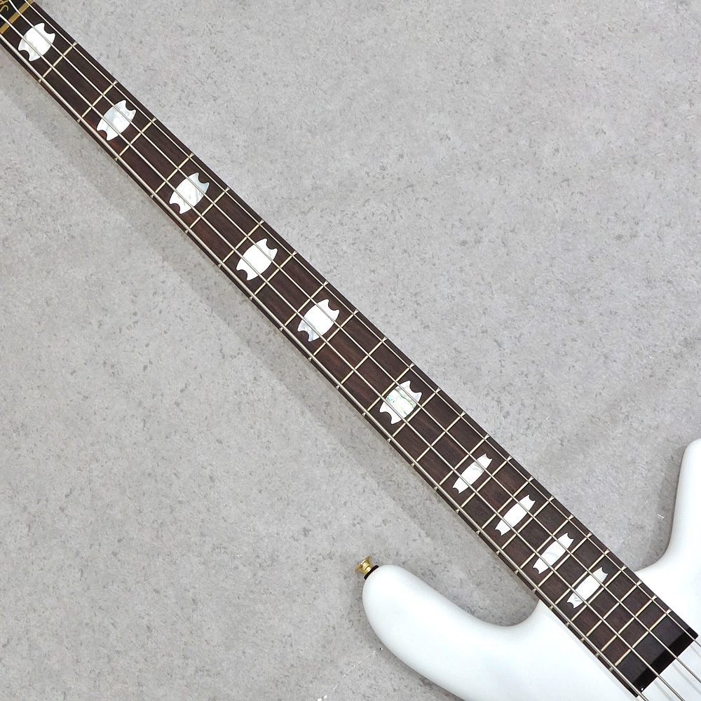 Spector Euro 4 Classic Gloss Solid White｜ミュージックランドKEY