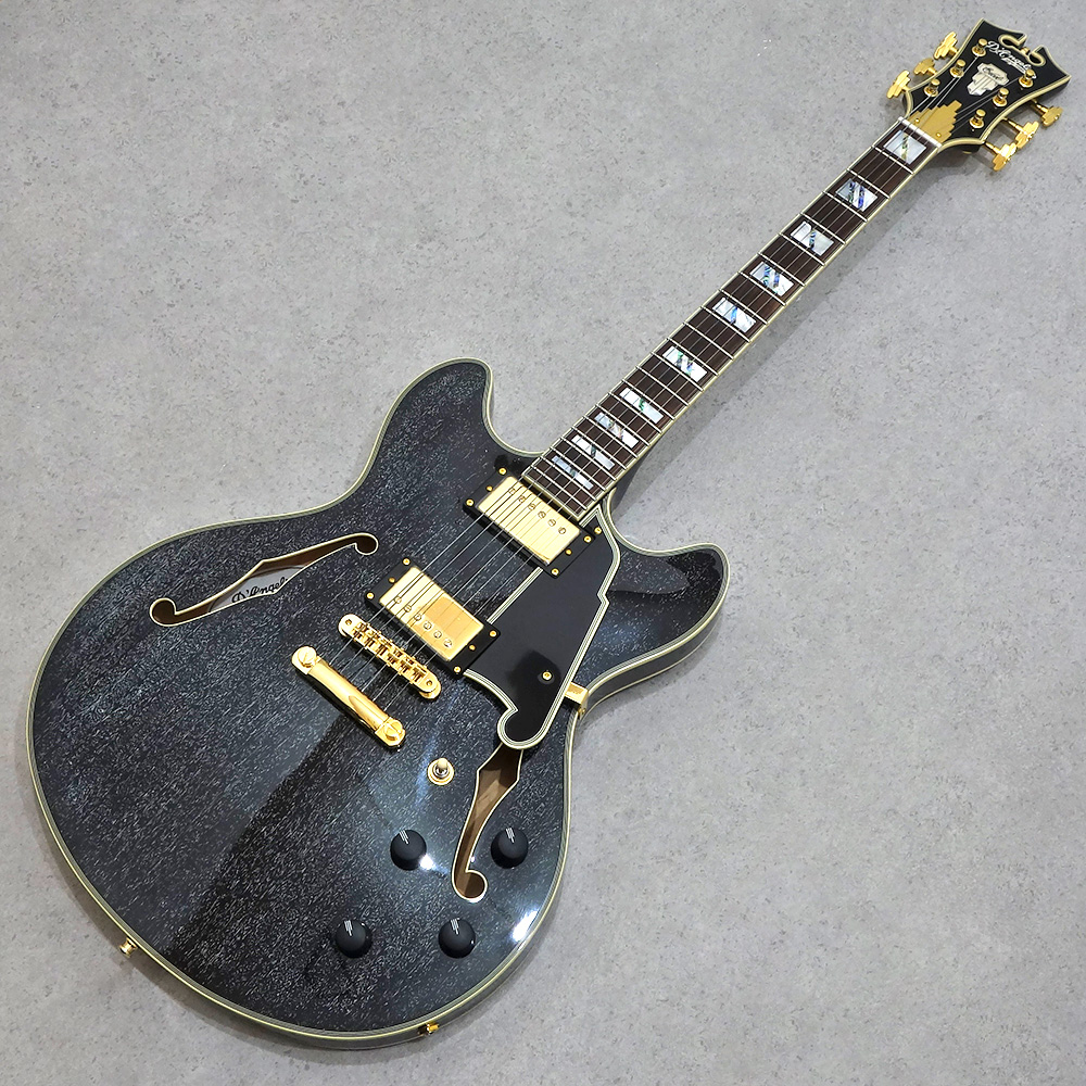 D'Angelico Excel DC Black Dog｜ミュージックランドKEY