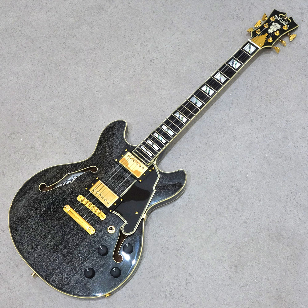 D'Angelico Excel Mini DC Black Dog｜ミュージックランドKEY