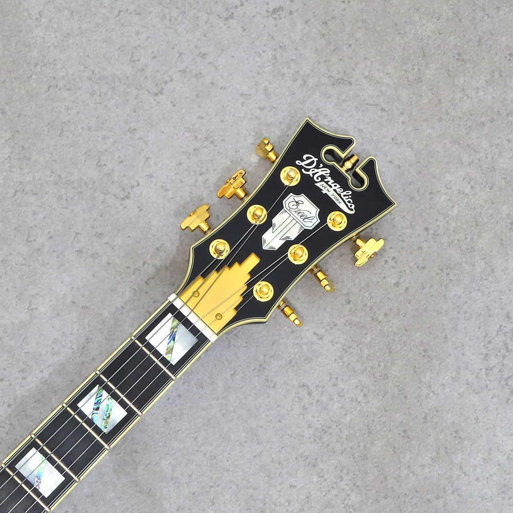 D'Angelico Excel Mini DC Black Dog｜ミュージックランドKEY