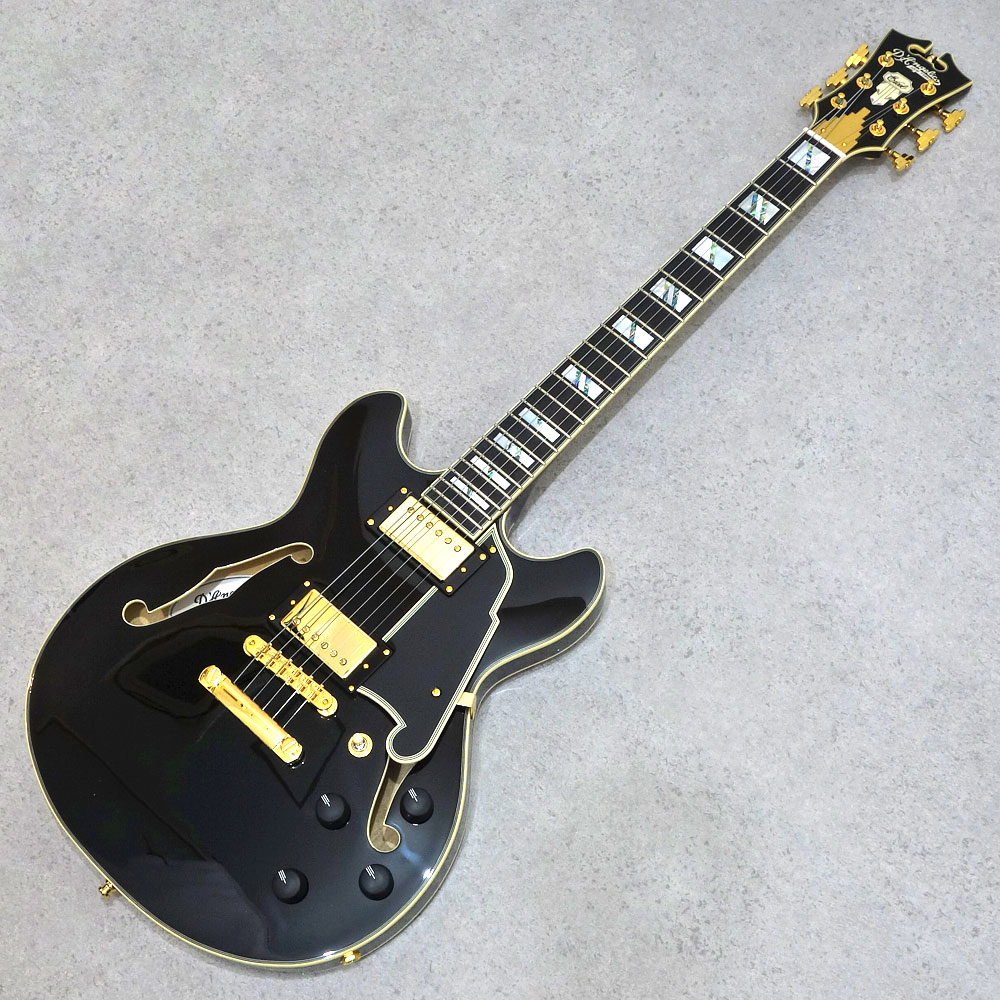 D'Angelico Excel Mini DC Solid Black｜ミュージックランドKEY