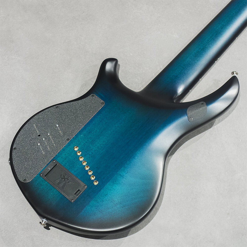 MUSICMAN Majesty 8-String ミュージックマン　8弦 MUSIC MAN Majesty 8String Blue Silk #MO19801｜ミュージックランドKEY