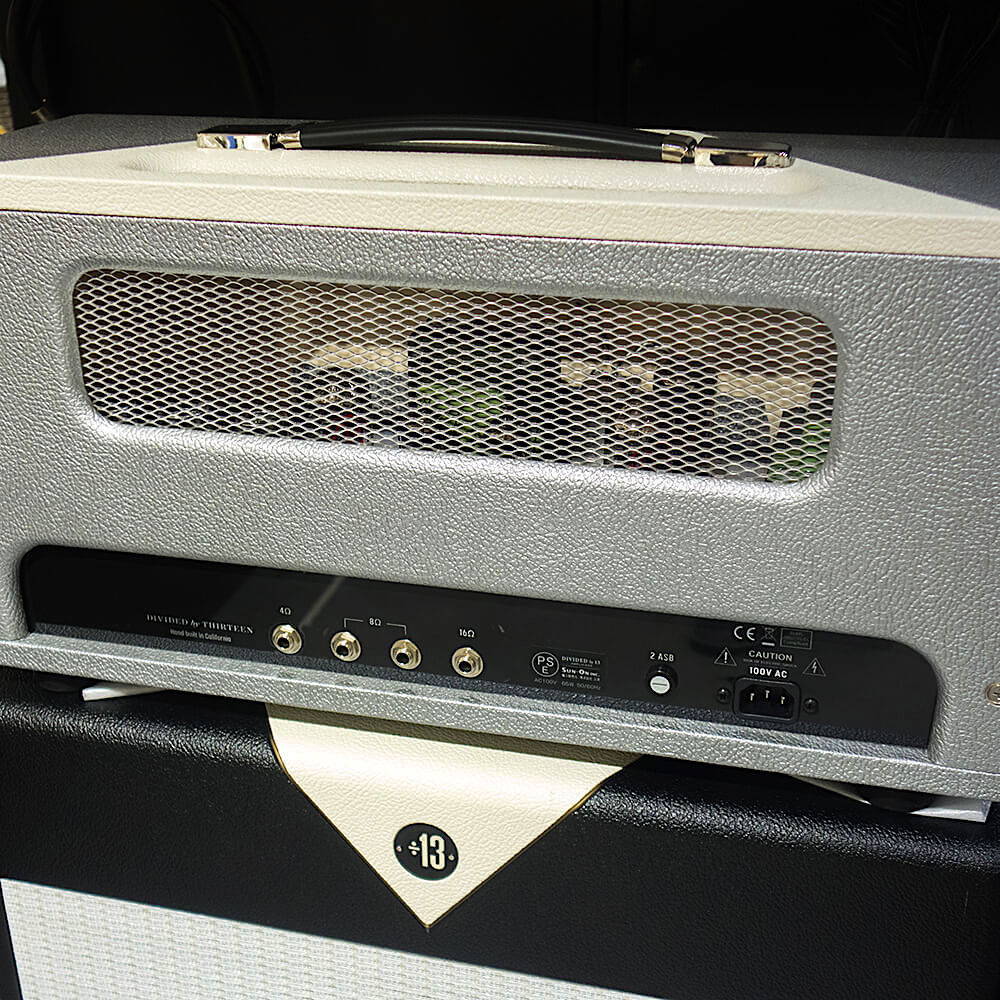 DIVIDED BY 13 JRT9/15 Silver Tolex/Cream V+1x12F Cabinet Black