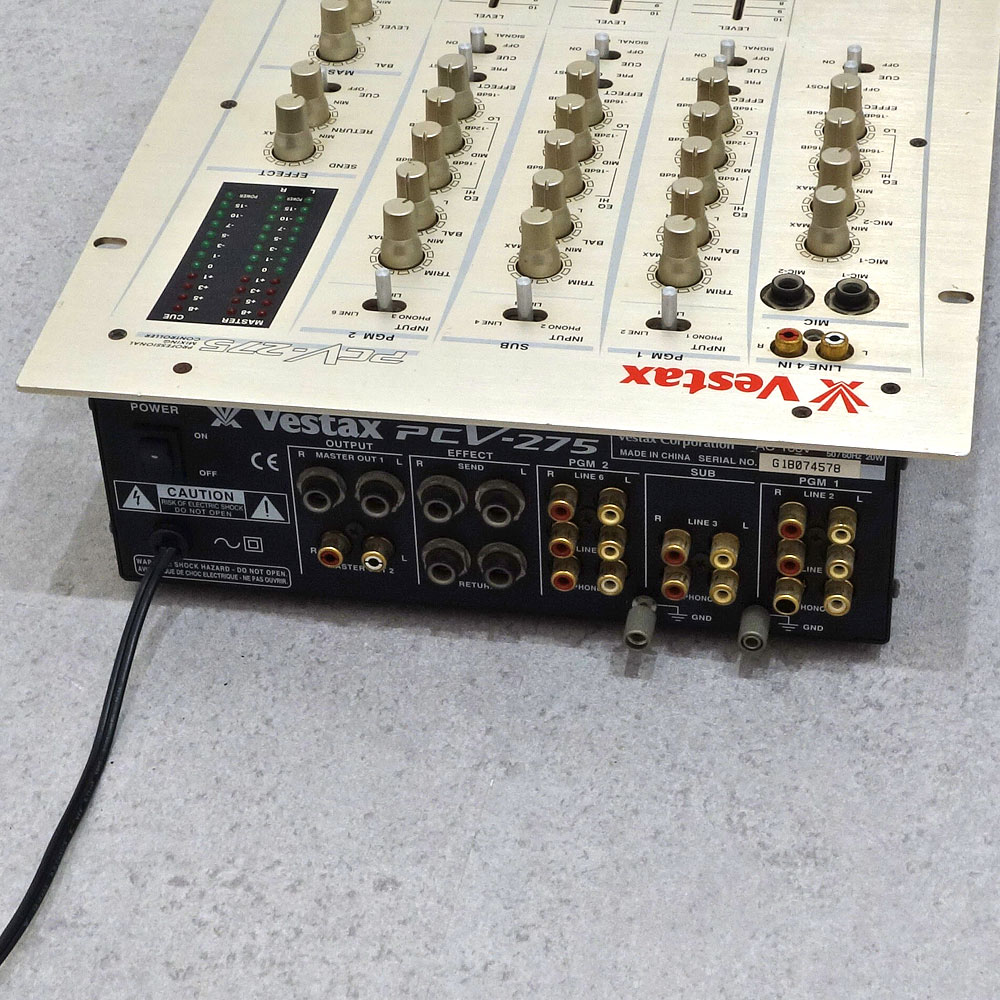 DJ機材 Vestax PCV-275 VESTAX PCV-275｜ミュージックランドKEY