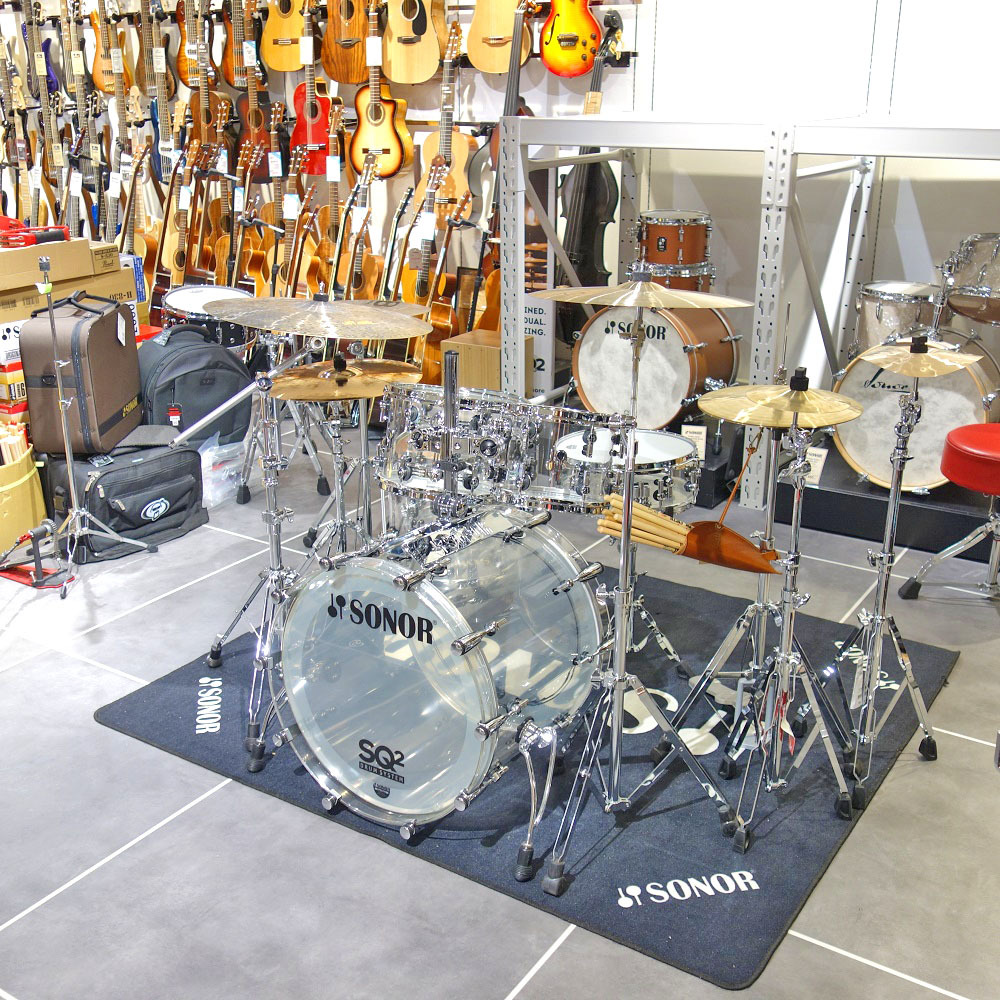 SONOR SQ2 Series Custom Order Drum Set X-RAY ACRYLIC｜ミュージック