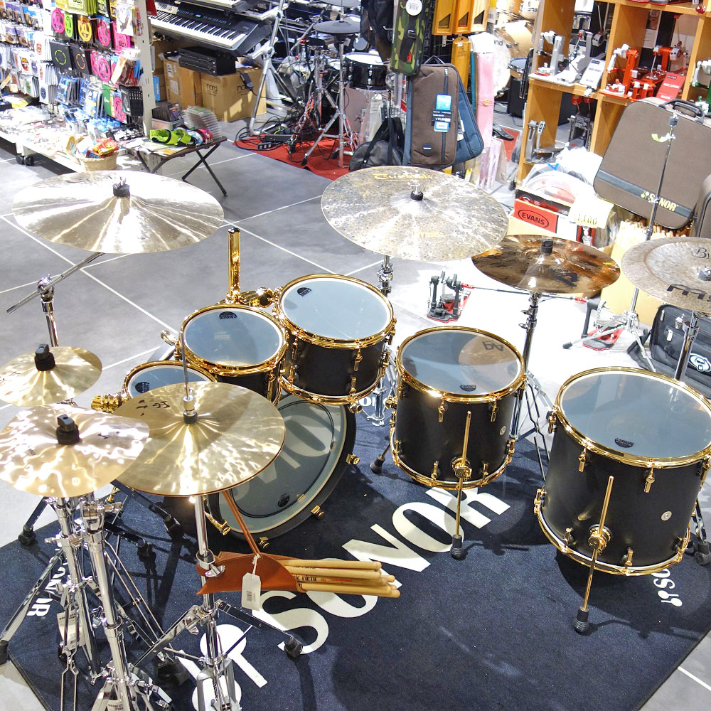 SONOR SQ2 Series Custom Order Drum Set DARK SATIN BIRCH