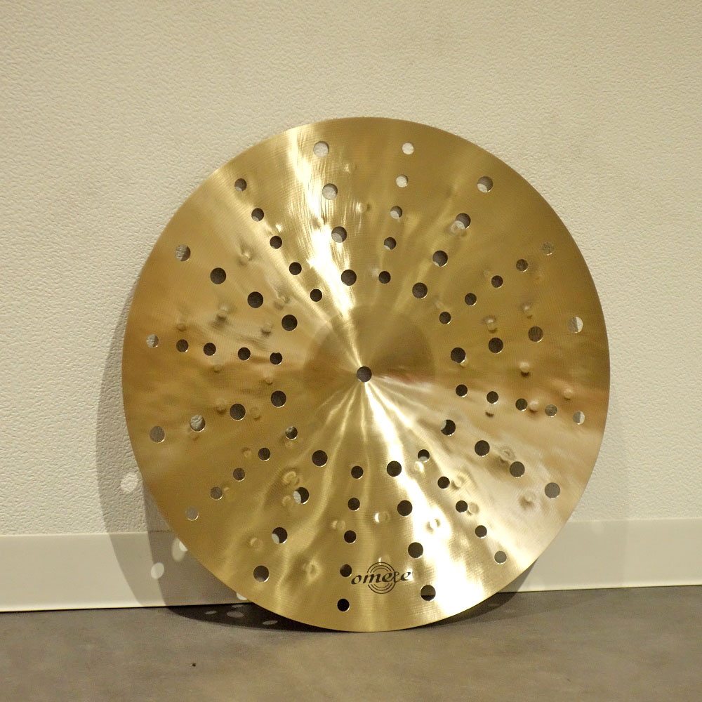 omete cymbals Lunar Over-Hole Crash 