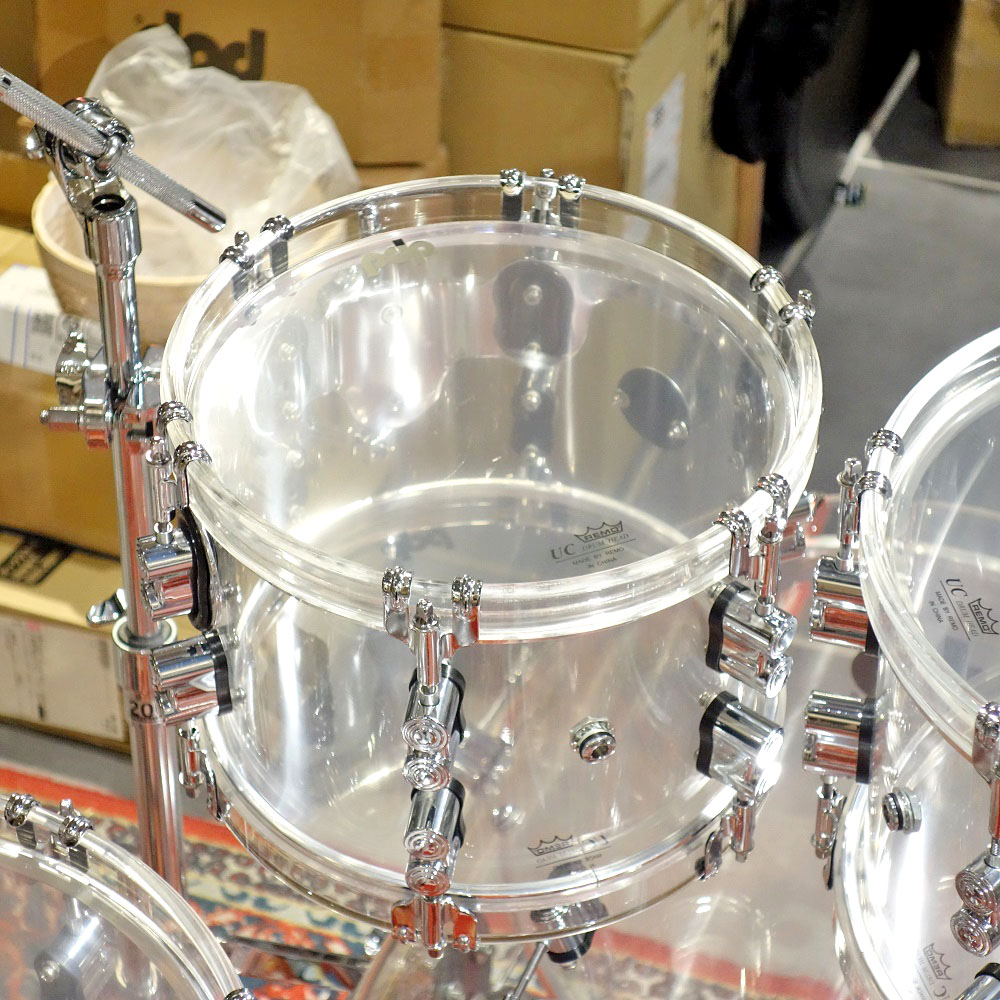 pdp by dw Acrylic Clear Drums 4-Piece Kit｜ミュージックランドKEY
