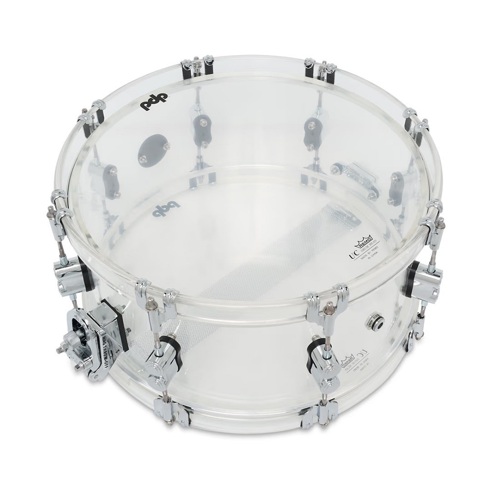 pdp by dw Acrylic Clear Drums 14