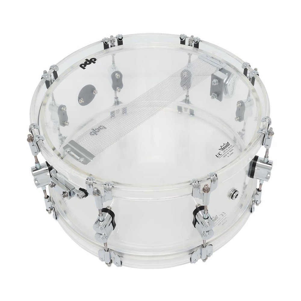 pdp by dw Acrylic Clear Drums 14