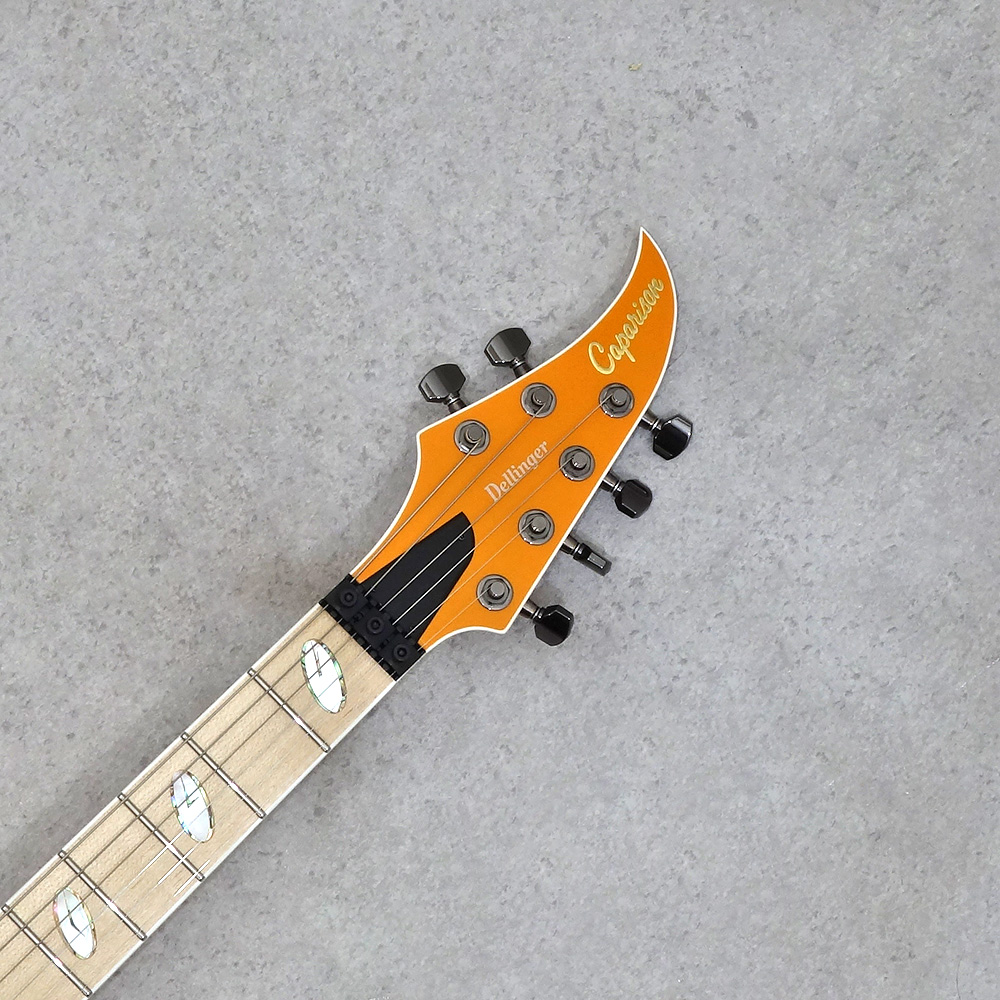 Caparison Guitars Dellinger II MF Tangerine Orange｜ミュージック
