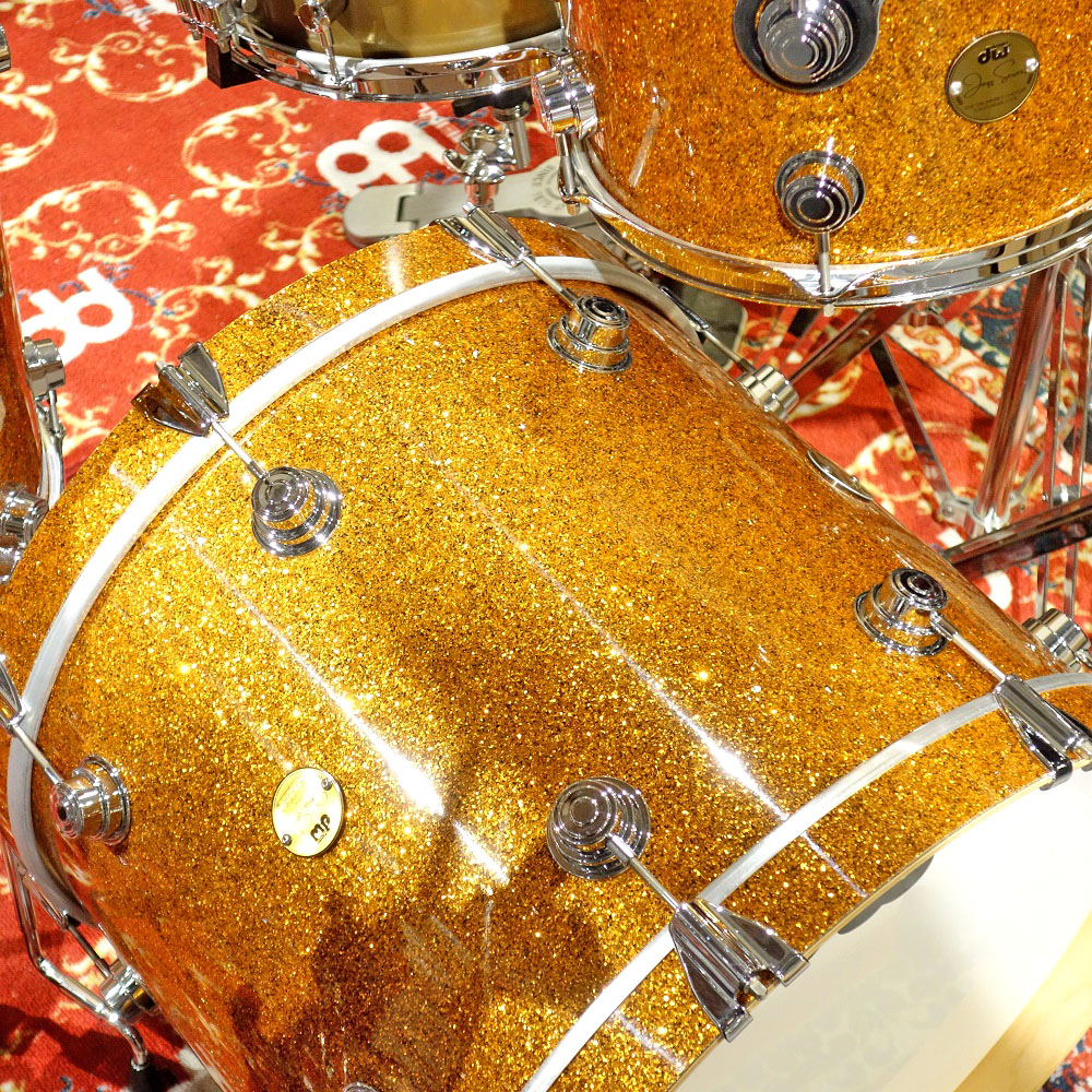 dwCollector's series Jazz Kit Maple/Gum ORANGE GLASS Finisyply