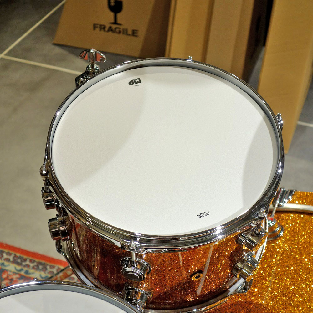dwCollector's series Jazz Kit Maple/Gum ORANGE GLASS Finisyply