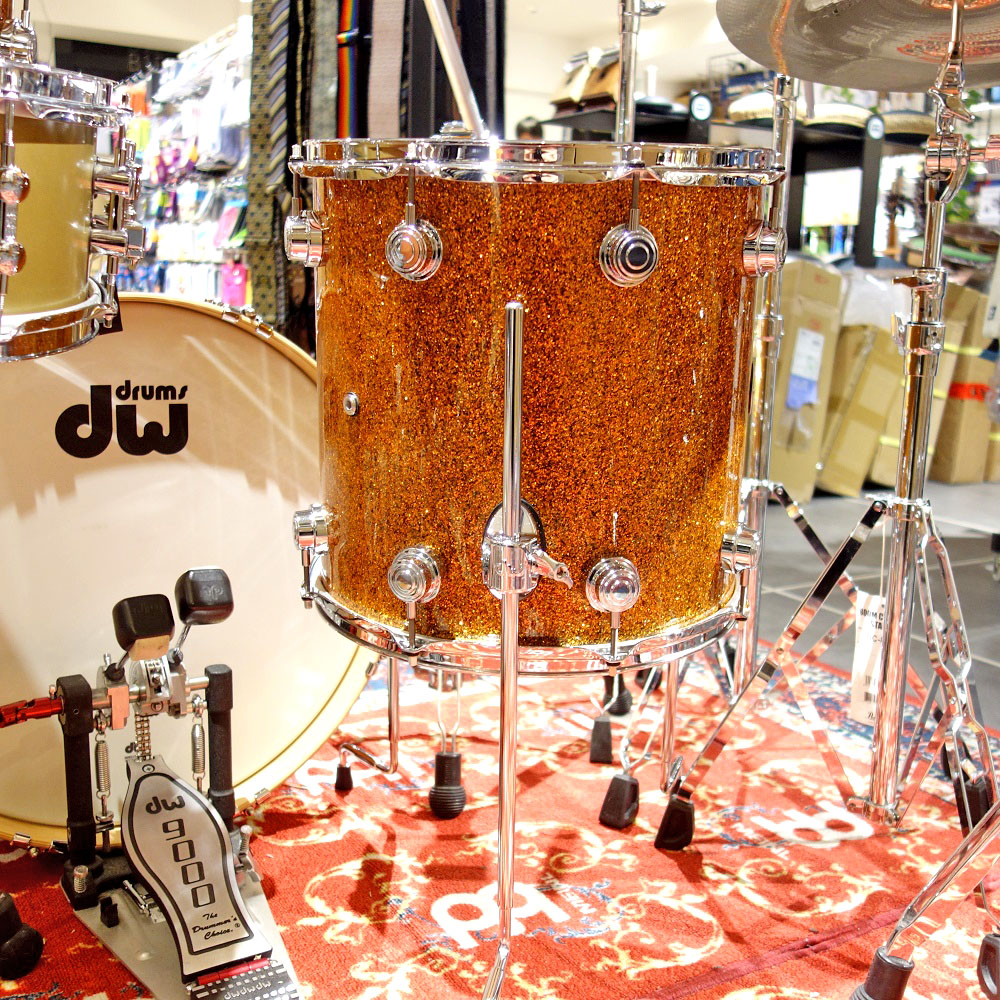 dwCollector's series Jazz Kit Maple/Gum ORANGE GLASS Finisyply