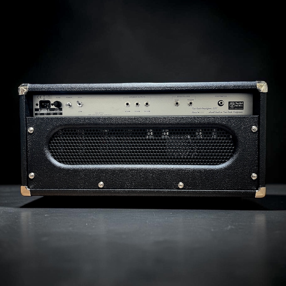 TWO ROCK Silver Sterling Signature Head Black｜ミュージックランドKEY