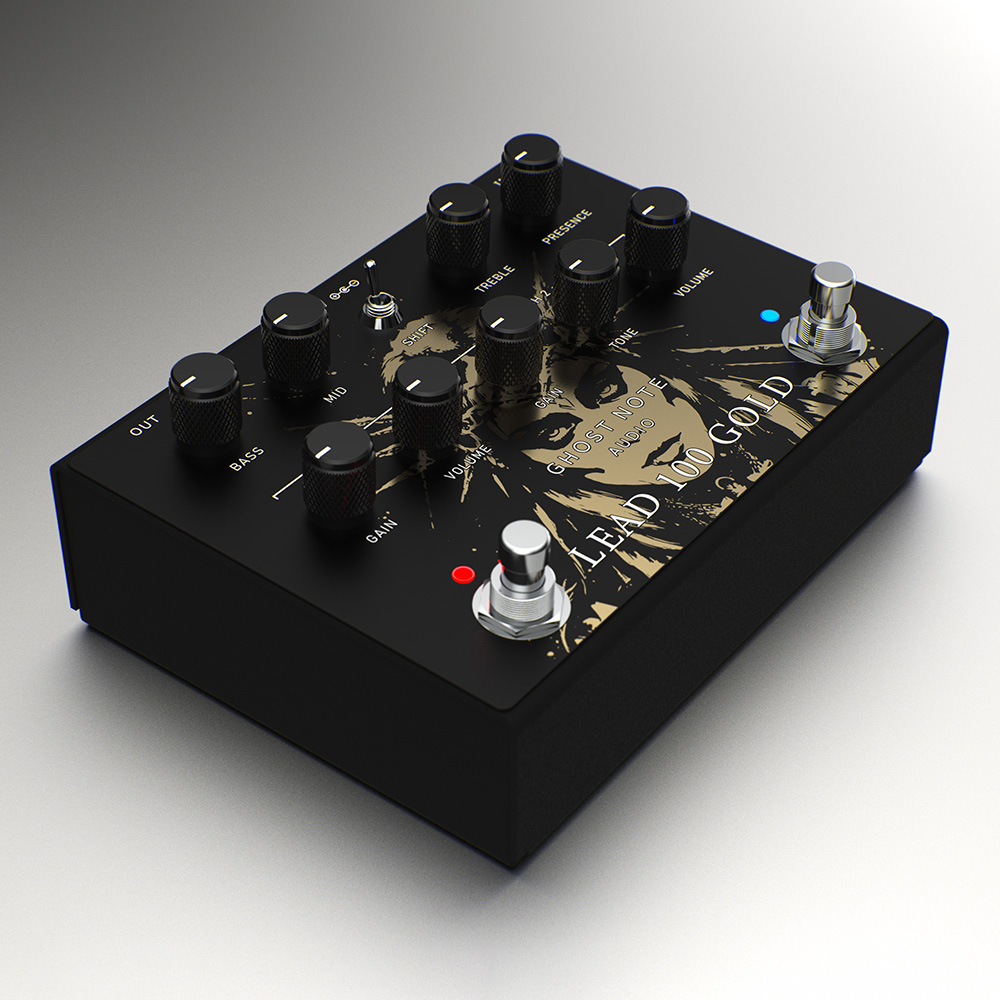 ギター Ghost Note Audio LEAD 100 GOLD GHOST NOTE AUDIO Lead 100 Gold｜ミュージックランドKEY
