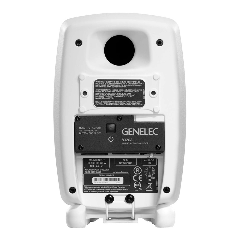 GENELEC 8320AWM ホワイト（1本）｜ミュージックランドKEY