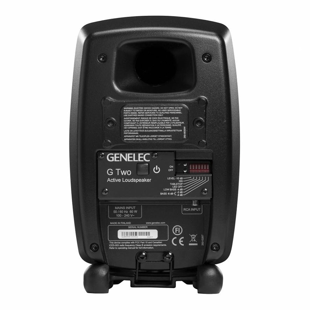 GENELEC G Two + F One 2.1ch Home Set ブラック｜ミュージック