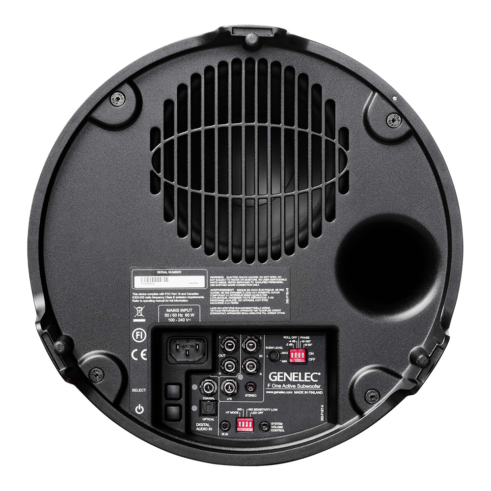 GENELEC ブラック スピーカー　2点セット GENELEC ブラック スピーカー2点セット