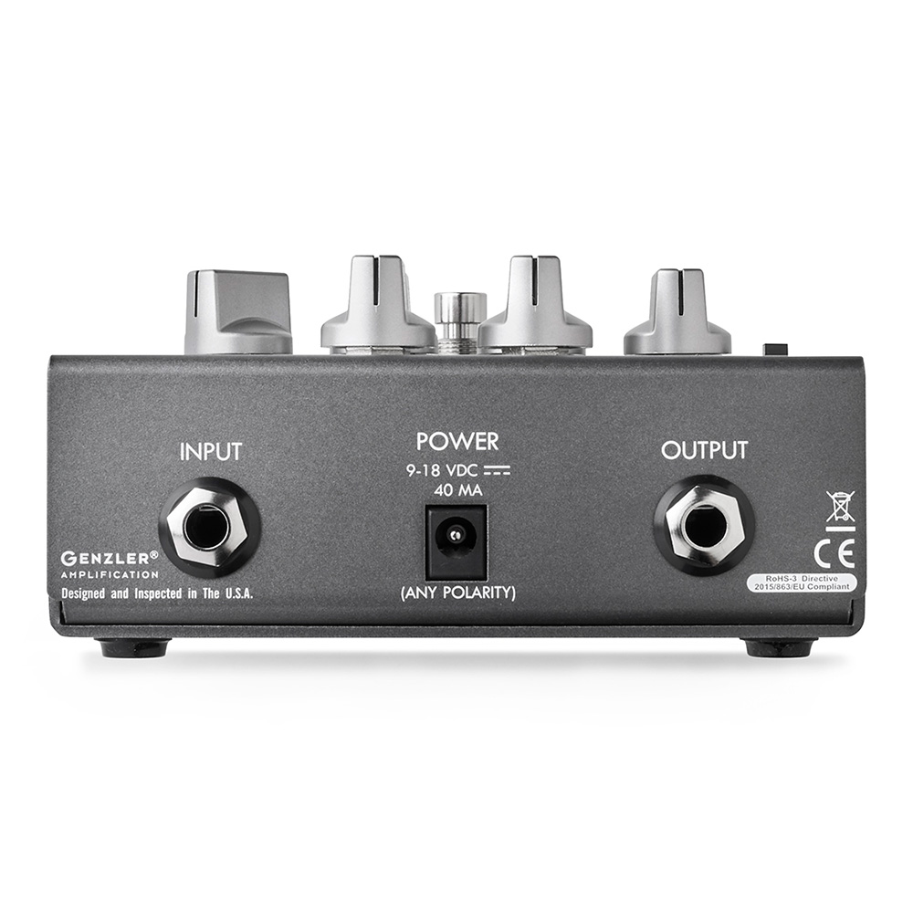 GENZLER 4 On The Floor Classic Bass Overdrive Pedal [4-OTF-PEDAL