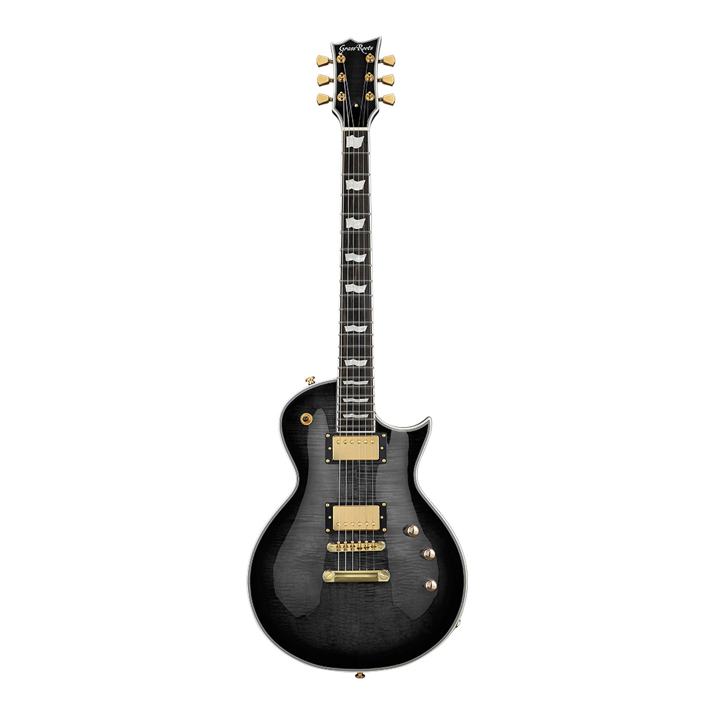 GrassRoots G-EC CTM FM STBKSB (See Thru Black Sunburst
