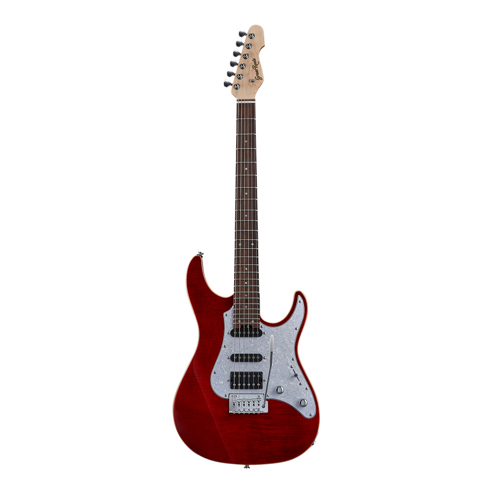 ギター GrassRoots G-SNAPPER-CTM Thru Red GrassRoots G-SNAPPER-CTM STR (See Thru Red)｜ミュージックランドKEY