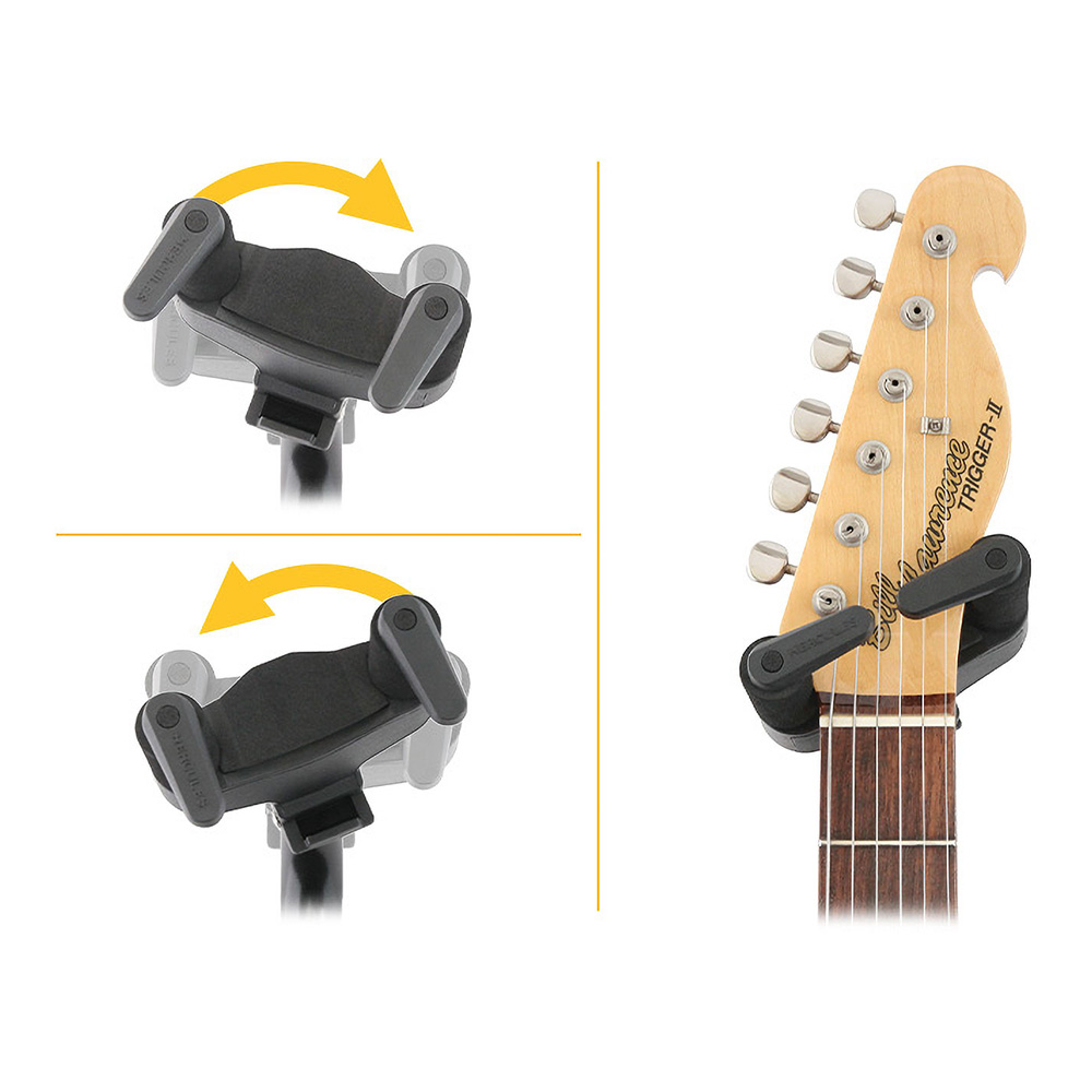 HERCULES GS414BSW Swivel Auto Grip Single Guitar Stand