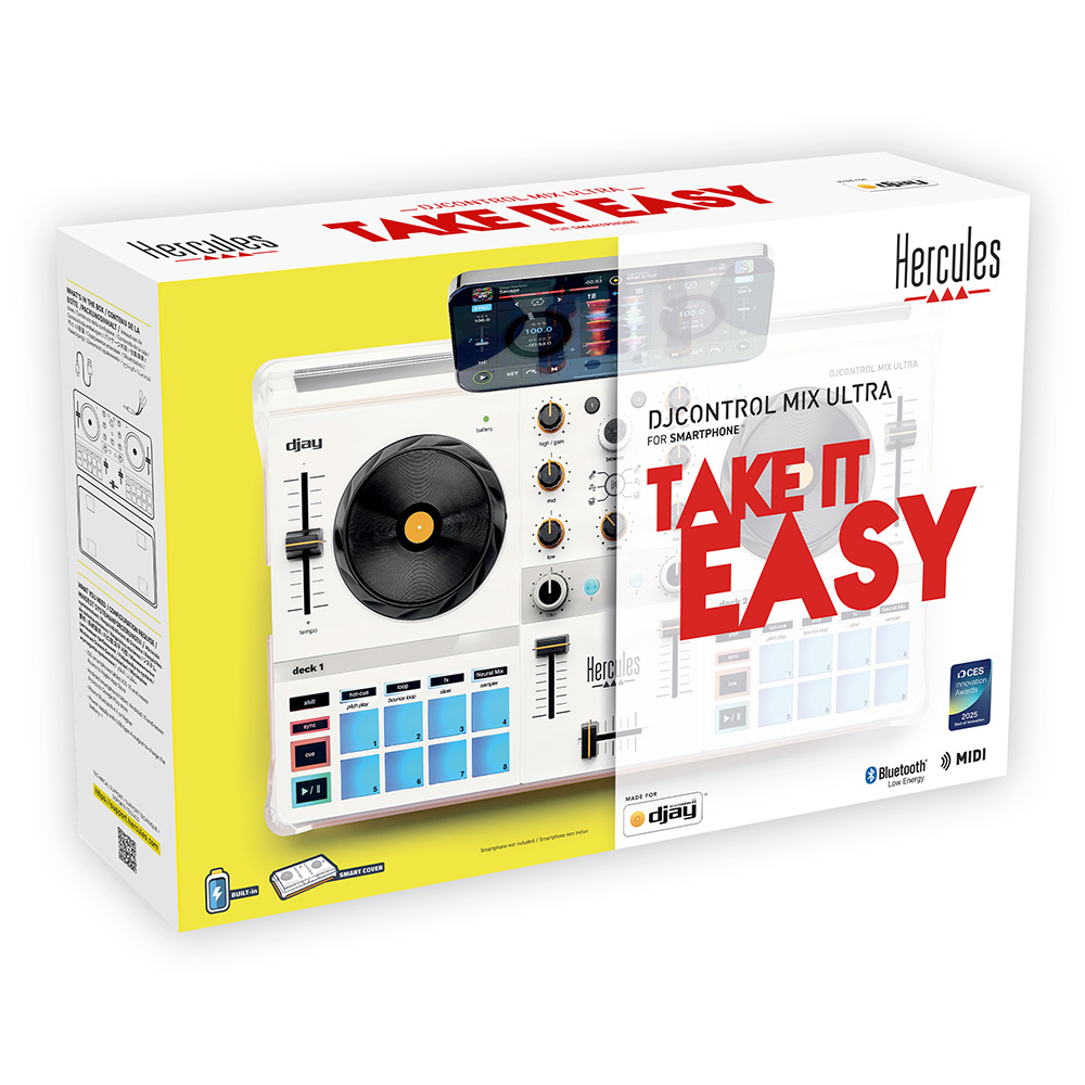 Hercules DJ DJControl Mix Ultra Mobile DJ Controller
