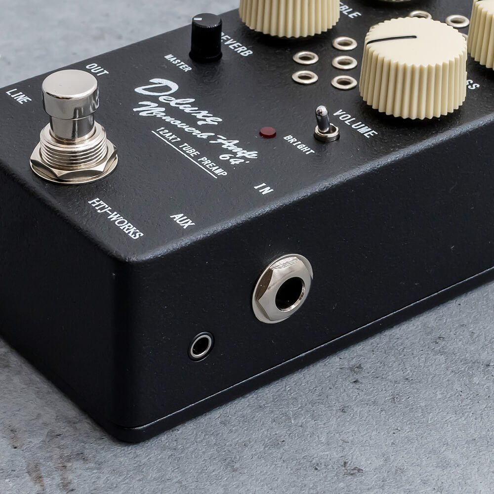 HTJ WORKS エフェクター　プリアンプ　日本製 HTJ-WORKS / BRIGHT HORSE BDX -Bass Deluxe Preamp- シャンパン