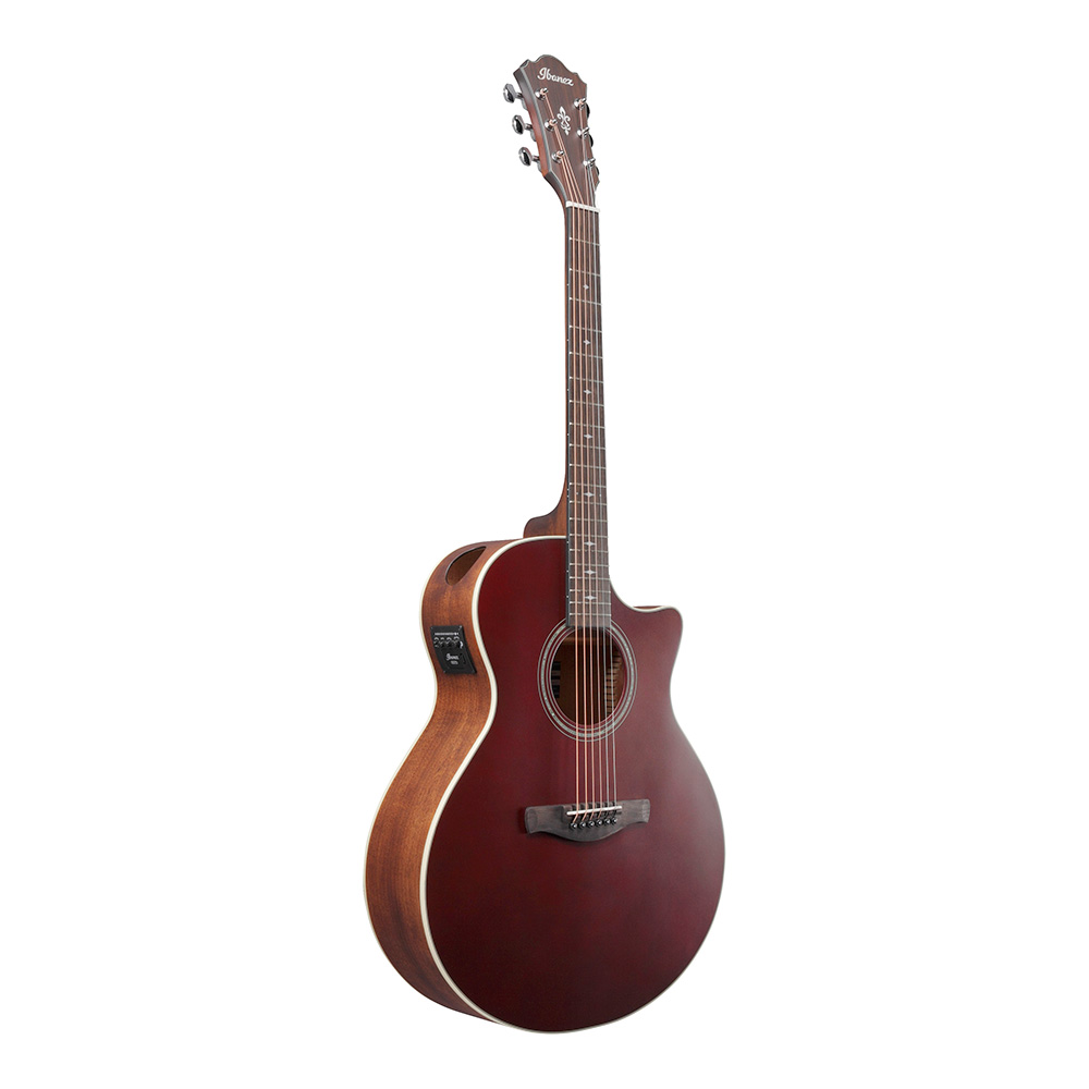 Ibanez AE100-BUF (Burgundy Flat)｜ミュージックランドKEY