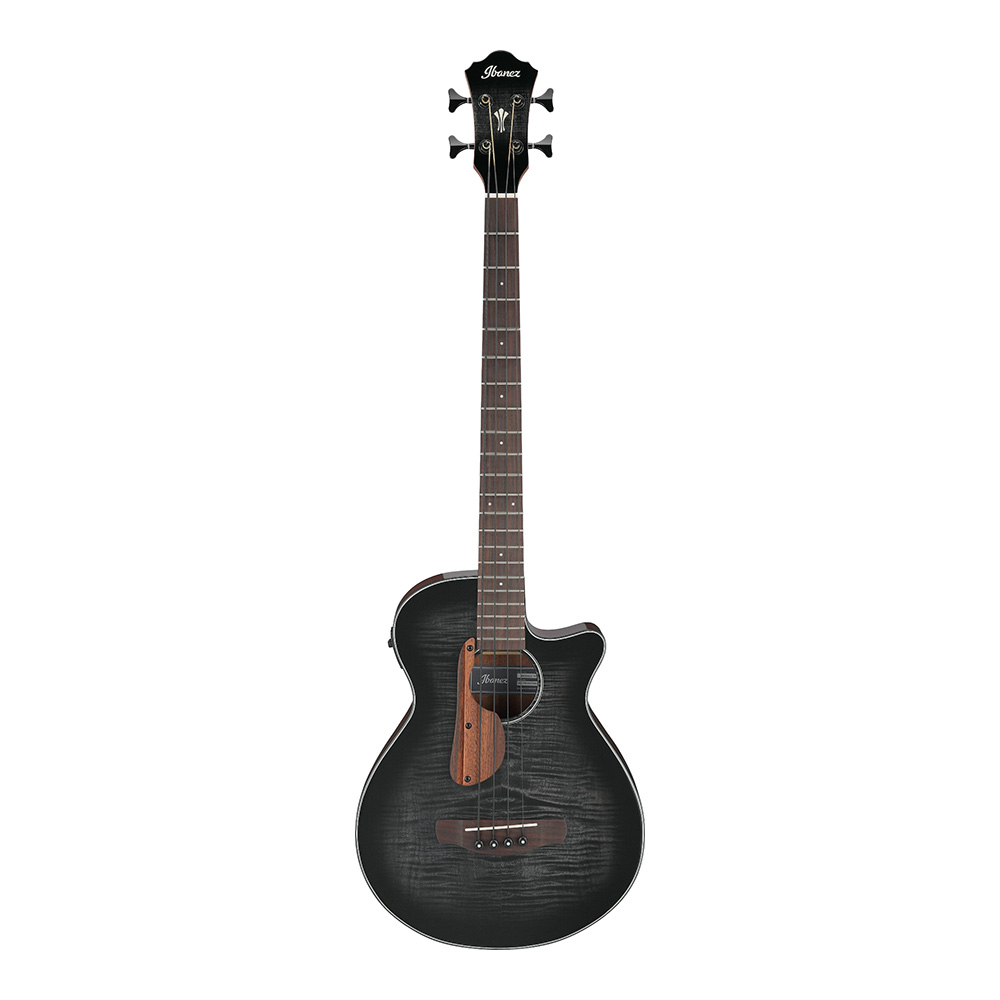 Ibanez ACOUSTIC BASS AEGB25E-TKH (Transparent Black Sunburst