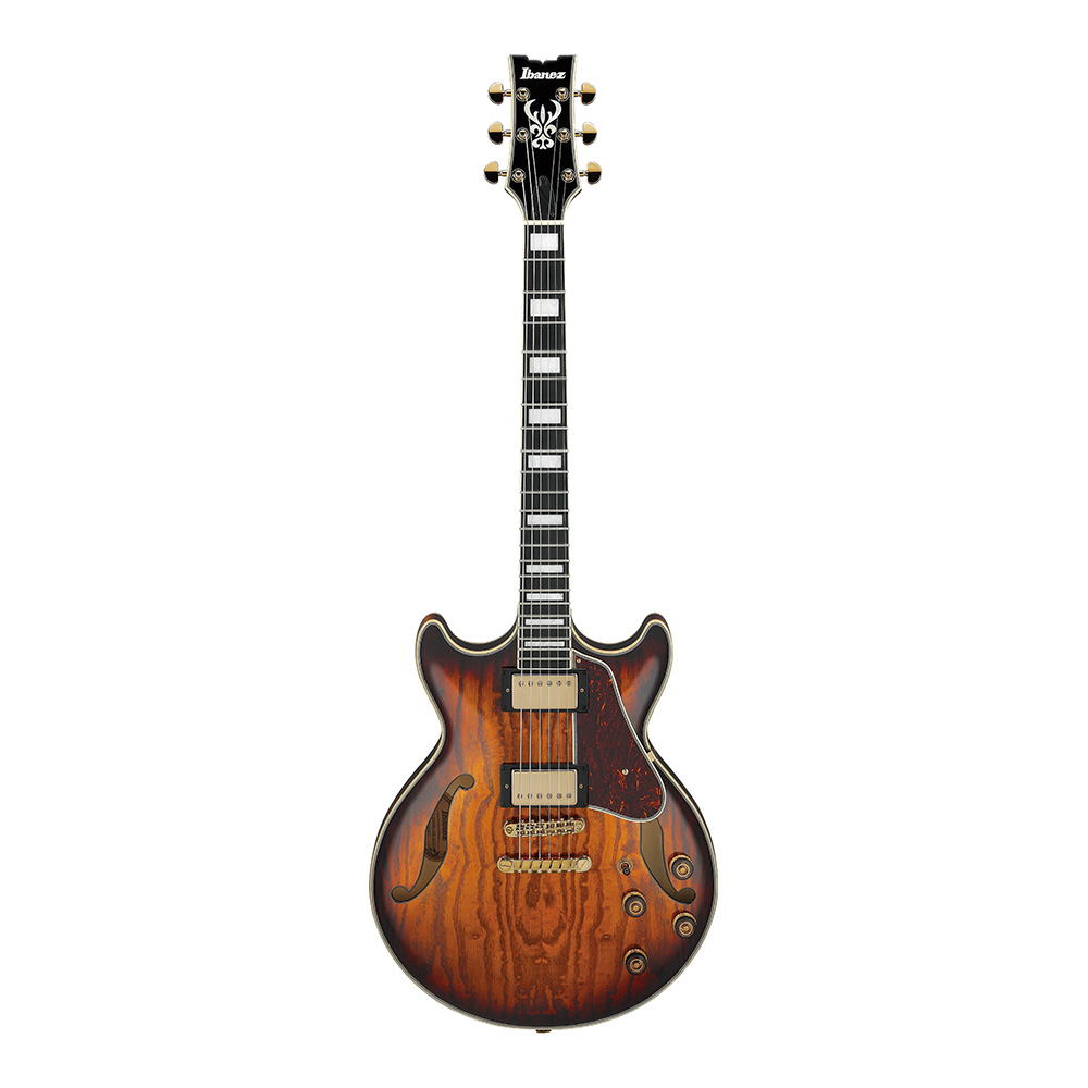 Ibanez AM Artcore Expressionist AM93QA-VVH (Vintage Violin High Ibanez AM Artcore Expressionist AM93QA-VVH (Vintage Violin High
