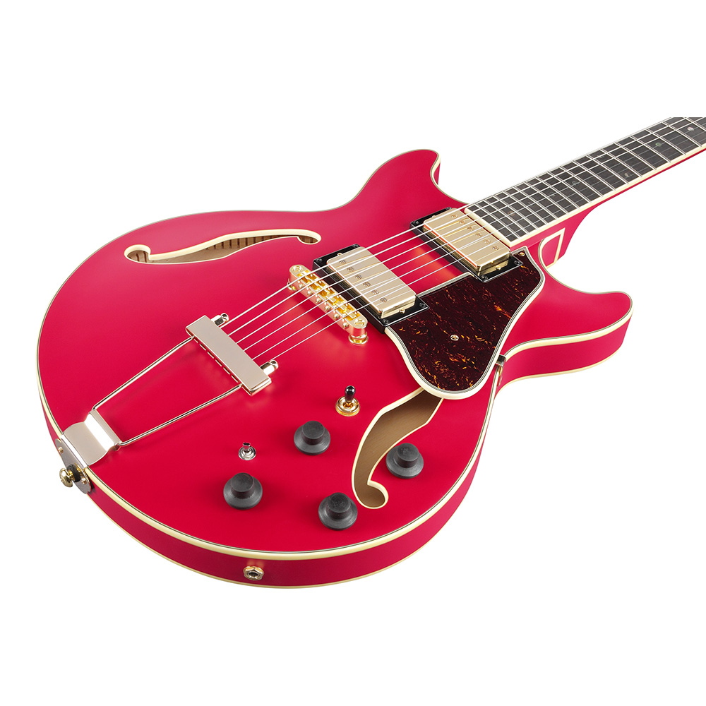Ibanez AM Artcore Expressionist AMH90-CRF (Cherry Red Flat 