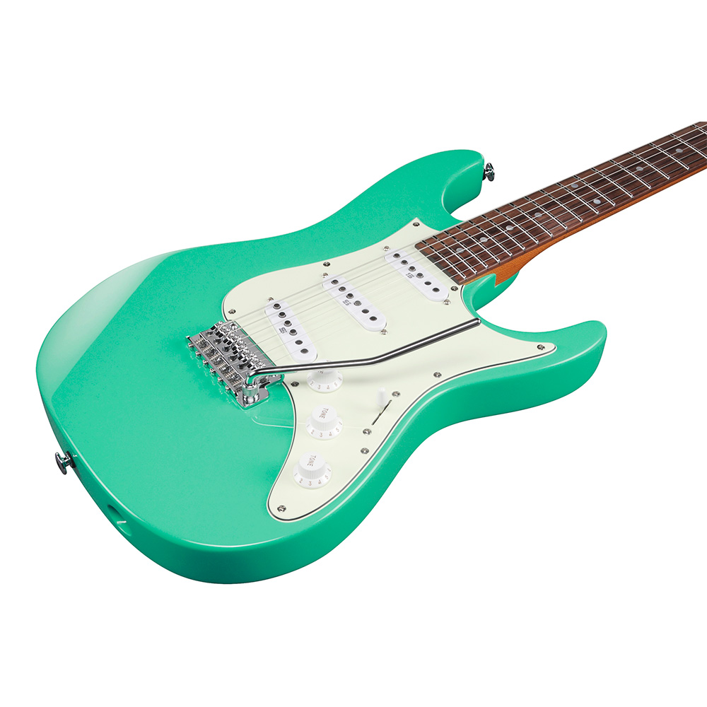Ibanez SA360QM - Green Burst（海外限定カラー） Ibanez SAシリーズ SA360NQMより、NEWカラーモデル登場