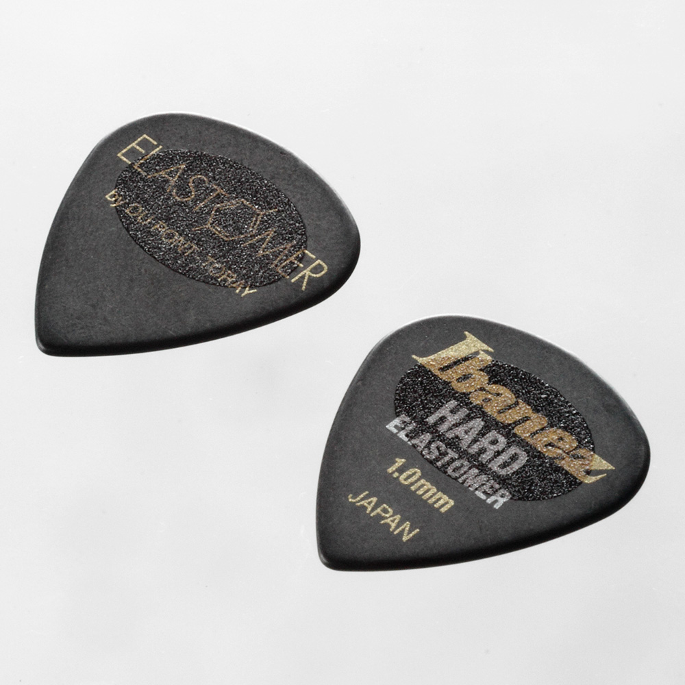 Ibanez ELASTOMER Pick HARD 1.0mm 3PC [BEL16HD10S-HBK]｜ミュージックランドKEY