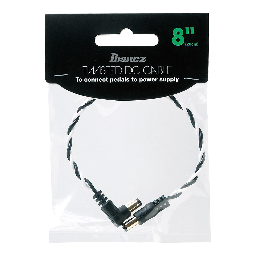 Ibanez DCT08-BWH (Black & White) [Twisted-pair DC Cable