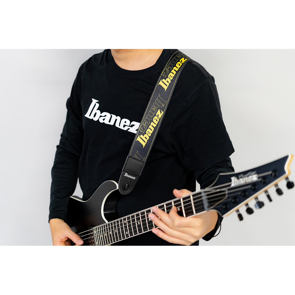 Ibanez Design Strap GSD50-YE (Yellow)｜ミュージックランドKEY