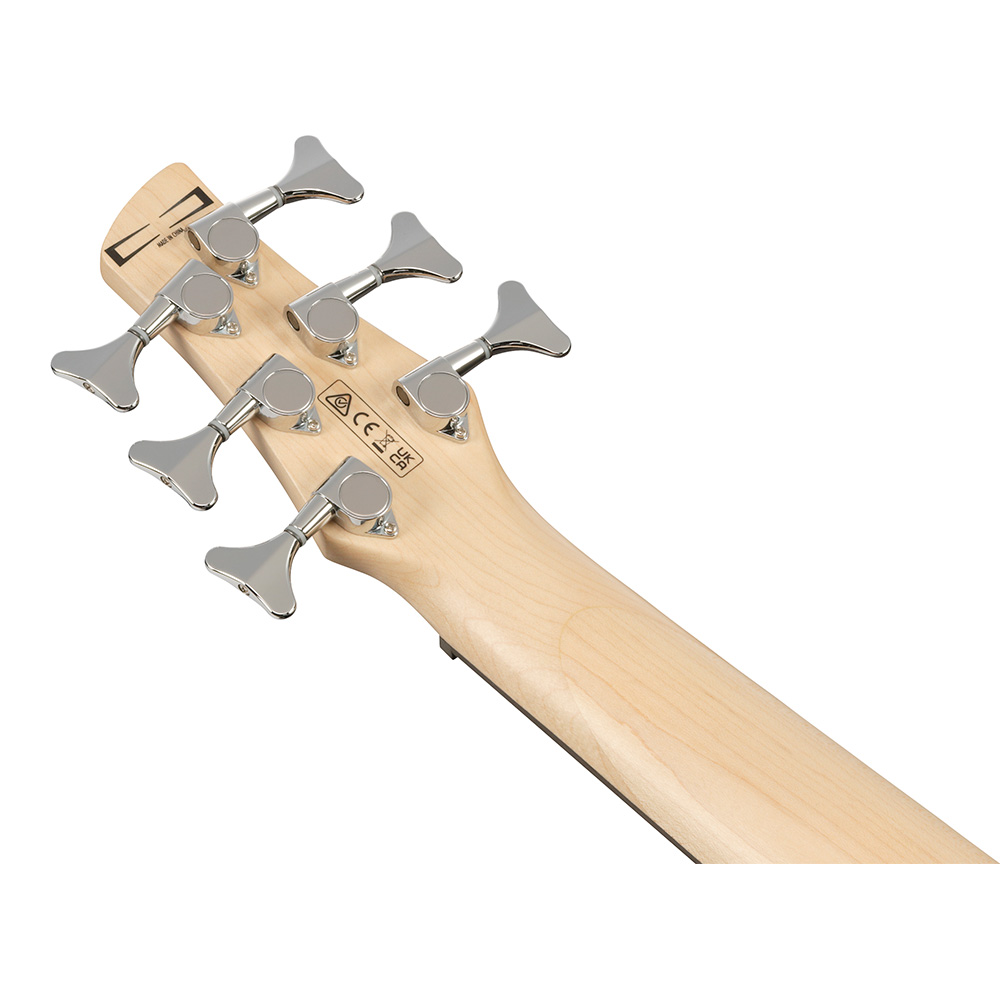 Ibanez Gio パールホワイト　ケース付き　虎杢 Ibanez Gio GSR186-PW (Pearl White)｜ミュージックランドKEY