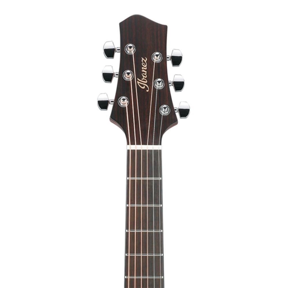 Ibanez Jon Gomm Signature JGM10 Acoustic-electric Guitar - Black Satin Top,  Natural High-gloss Back and Sides