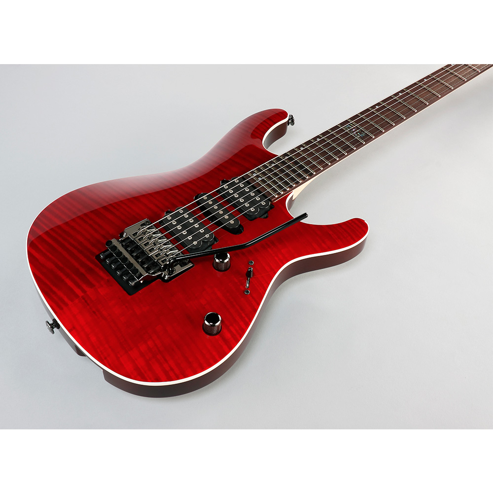 Ibanez SIGNATURE MODEL Kiko Loureiro KIKO100-TRR (Transparent Ruby  Red)｜ミュージックランドKEY