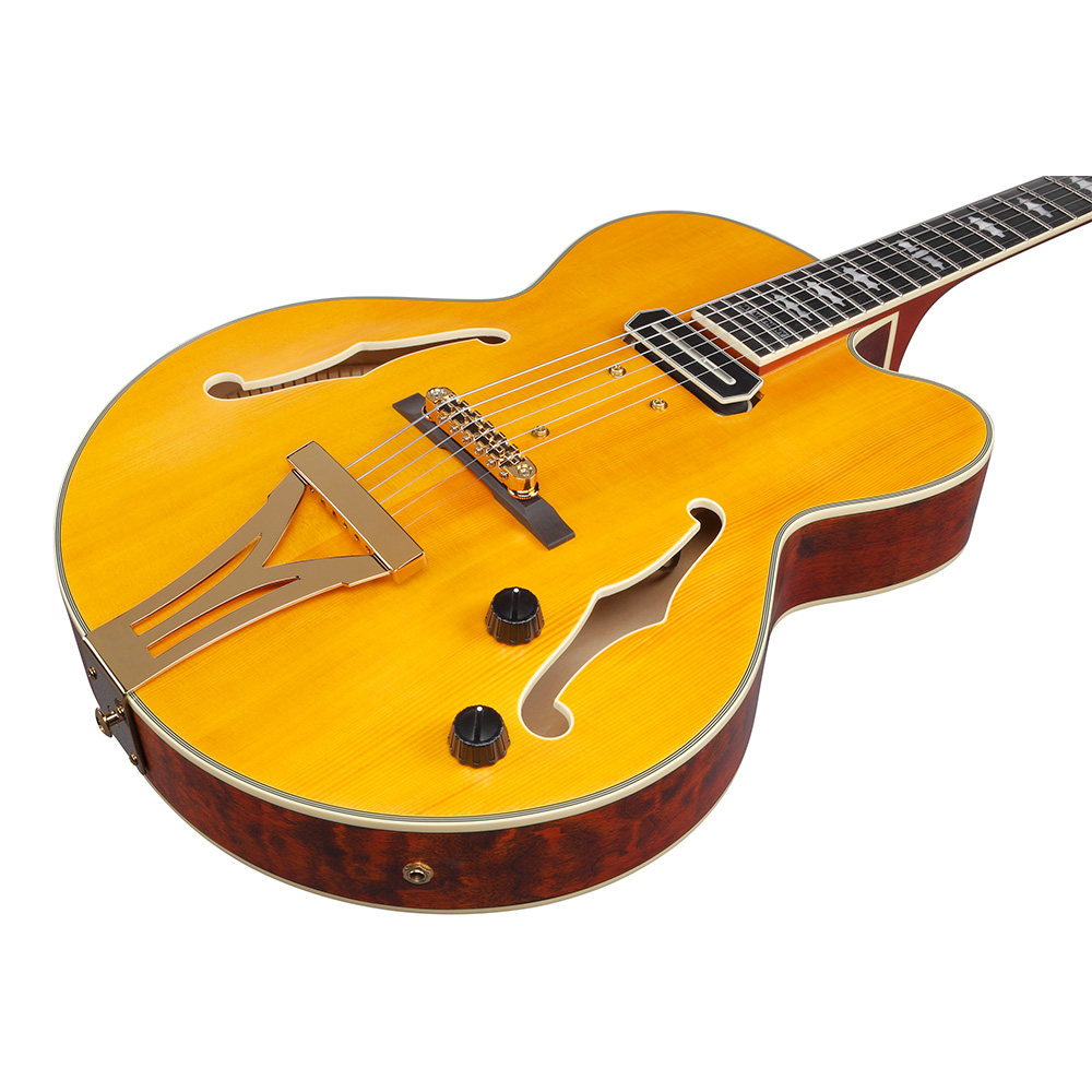 Ibanez SIGNATURE MODEL Pat Metheny PM3C-NAL (Natural Amber Low  Gloss)｜ミュージックランドKEY