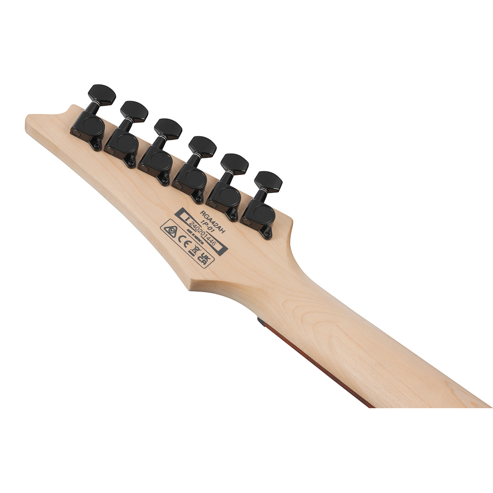 Ibanez RGA Standard RGA42AH-BKS (Black Stained)｜ミュージックランドKEY