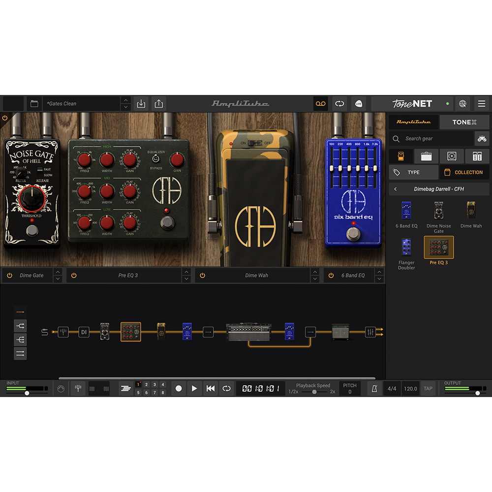 IK Multimedia AmpliTube Dimebag Darrell CFH Collection