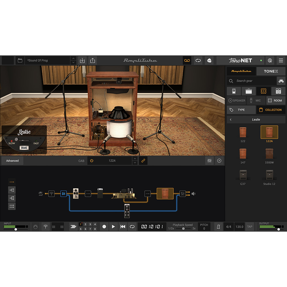 IK Multimedia AmpliTube Leslie｜ミュージックランドKEY