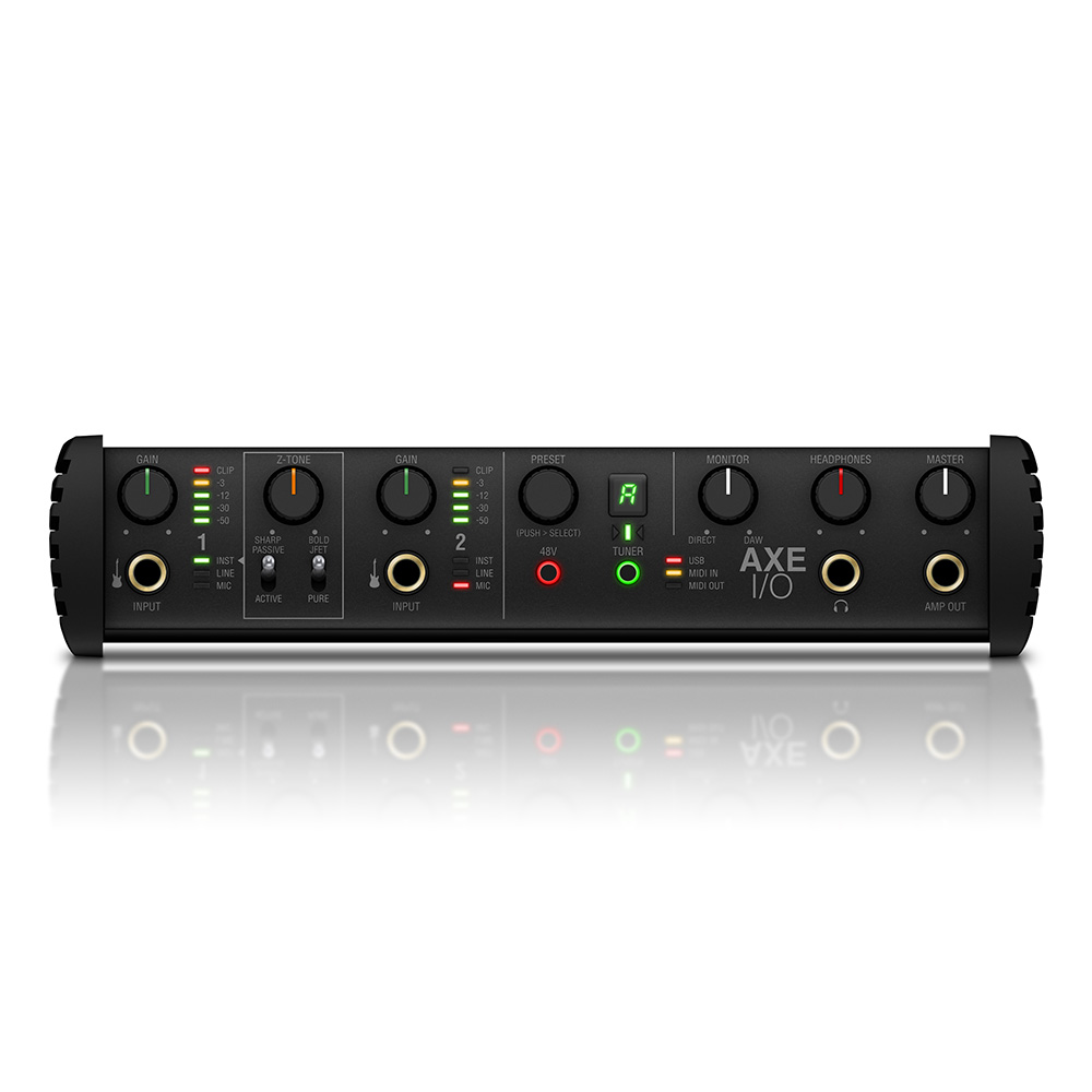 IK Multimedia AXE I/O One　製品登録解除済み IK Multimediaが、AXE I/Oシリーズ第3弾AXE I/O ONEを発売