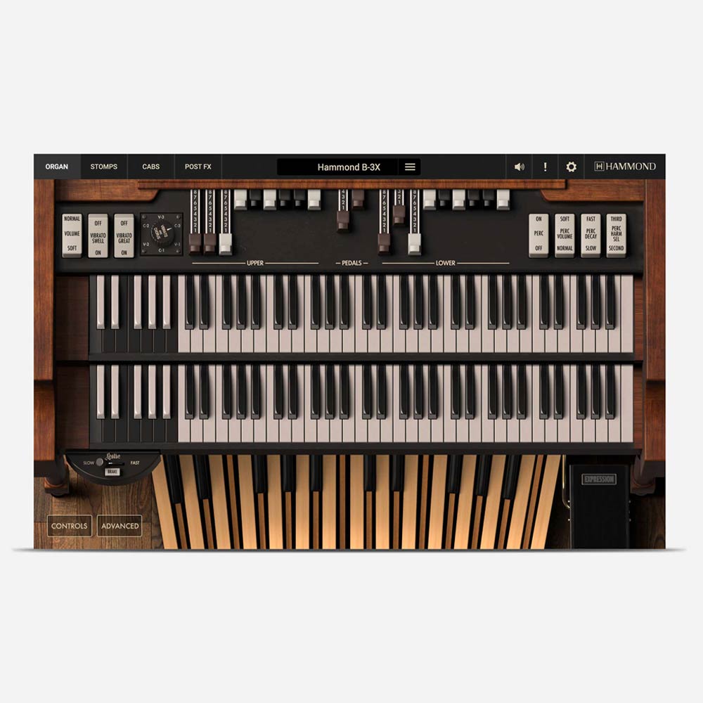 IK Multimedia Hammond B-3X + Leslie Collection｜ミュージックランドKEY